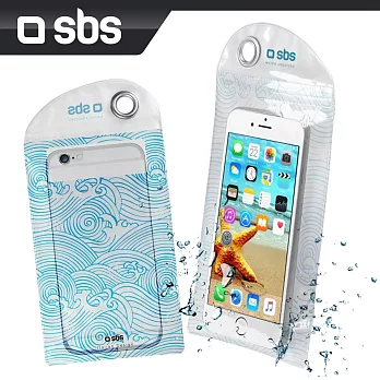 sbs Water Bag Case 5.5吋手機防水保護袋透明