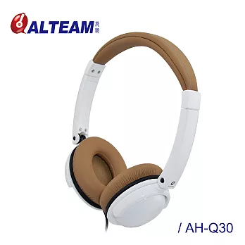 ALTEAM 我聽 AH-Q30【花系列】蝴蝶蘭耳罩式耳機-淺棕白