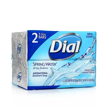 美國 Dial香皂(清泉香) 90g/3.2oz-2入