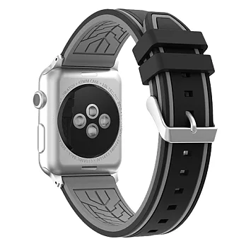 Apple Watch 運動錶帶 流線刻紋黑色