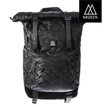 穆克斯 MOOX A3AB CONVERT多功能探險後背包(15.6＂/12＂)-迷彩黑