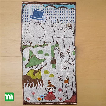 日本丸真【Moomin刺繡毛巾】_家庭