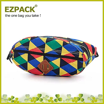 EZPACK 豬鼻跨背大腰包 EZ91122 幾何黃