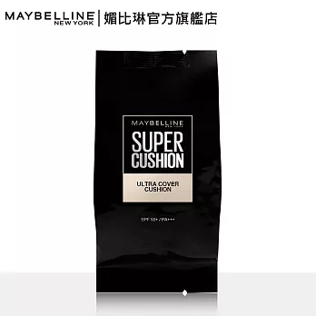 MAYBELLINE 媚比琳 水凝BB無瑕輕感氣墊 替換粉蕊SPF50+ PA+++_14g白皙色