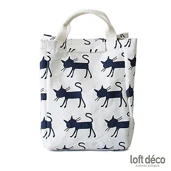 Loft Deco | Blue cat | 保溫萬用袋