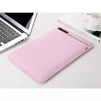 iPad 皮革保護套(10.5吋以下)櫻花粉