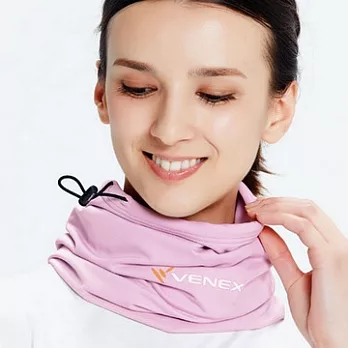 VENEX 二用神奇頸帶F粉淺紫