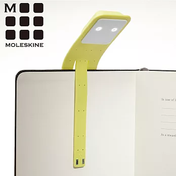 MOLESKINE 造型書燈-黃