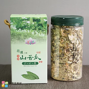 【台灣好食材】-觀自在山苦瓜果乾片(100g/罐)