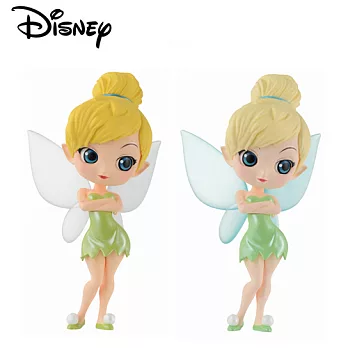 【日本正版授權】迪士尼 Q posket Tinker Bell 奇妙仙子 小仙女 叮噹 彼得潘 公仔/模型 萬普 -深色版