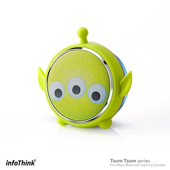 InfoThink TSUM TSUM玩音樂藍牙燈光喇叭-三眼怪 Aliens