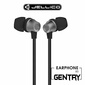 【JELLICO】 尊爵系列 完美好聲音 線控入耳式耳機/JEE-X13-GE灰色