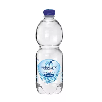 SB聖碧濤義大利天然氣泡礦泉水 -- 0.5L( 2箱．共48瓶)