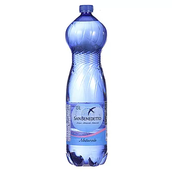 SB聖碧濤義大利天然礦泉水 -- 1.5L(2箱．共24瓶)容器顏色:藍色