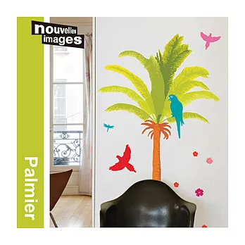 巴黎藝術壁貼─熱帶風情 (Palmier)