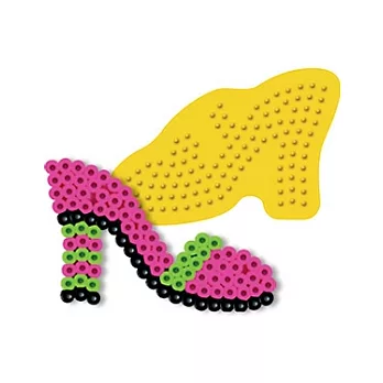 《Perler拼拼豆豆》模型板-高跟鞋板