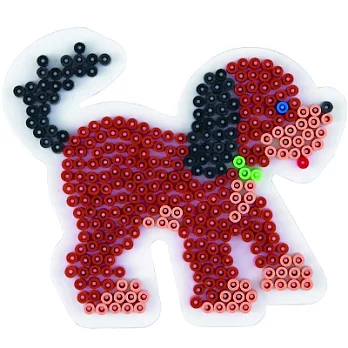 《HAMA拼拼豆豆》模型板-狗