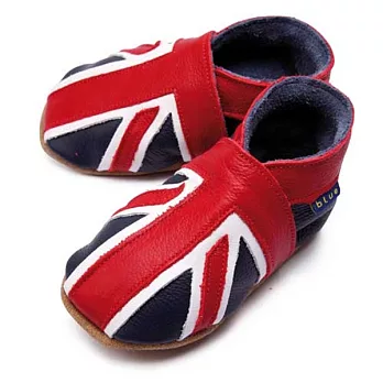 英國Inch Blue -英國手工學步鞋禮盒-Union Jack(12~18M)