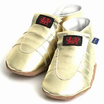 英國Inch Blue -英國手工學步鞋禮盒-welsh boot Gold Dragon(6~12M)
