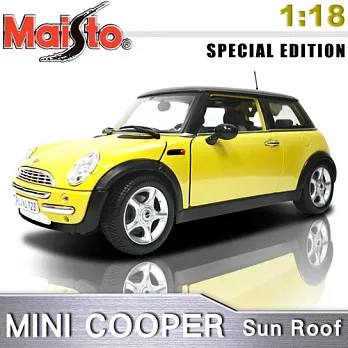 MINI COOPER_SUN ROOF【合金模型車】