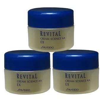 SHISEDO資生堂 revital莉薇特麗全效緊緻乳霜AA EX(4g*3)