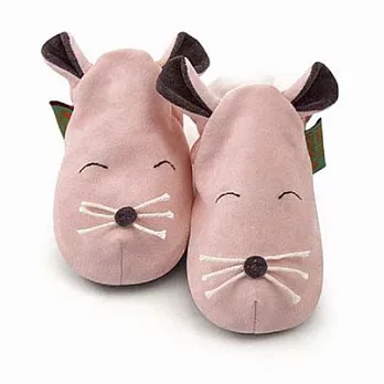 英國Funky Feet，創意手工鞋學步鞋精選-小老鼠Mouse！(12~18M)