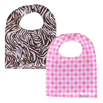 美國BazzleBaby時尚造型超可愛圍兜PrippyG+Zebra