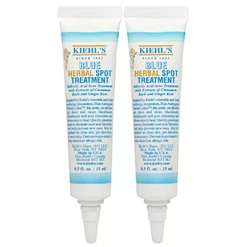 KIEHL`S契爾氏 藍色青春痘調理凝膠(15ml)*2