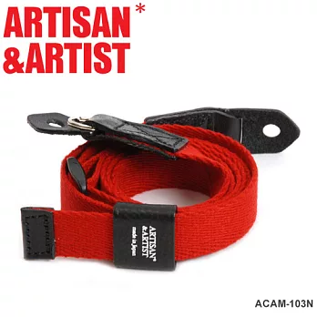 日本 ARTISAN＆ARTIST 相機背帶 ACAM-103N-紅色 (AA)