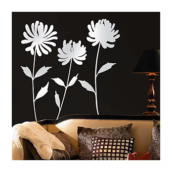 德國《EG》LUXURY系列金屬鏡面壁貼－Dahlia trio