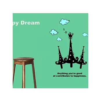 【ORIENTAL創意】Happy dream 無痕壁貼