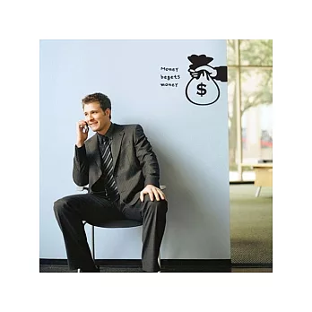 【ORIENTAL創意】Rich bag 無痕壁貼