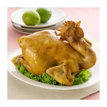 《南門市場隆記》甘蔗燻雞(1隻)(切塊)