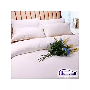 【Jumendi-極致格紋】頂級緹花純長纖蠶絲被-雙人