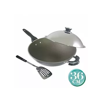 【 畢翠絲】鋼磁幸福炒鍋36cm