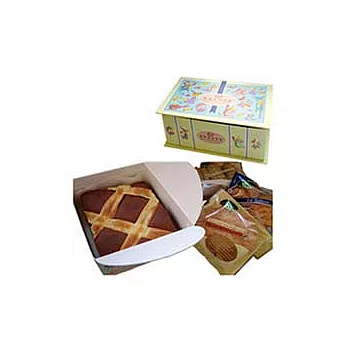 《喜憨兒》經典松露巧克力蛋糕+手工餅乾 (10組)