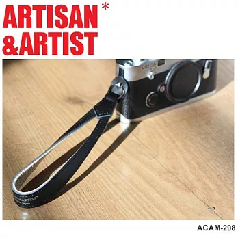 日本 ARTISAN＆ARTIST 皮革手腕帶 ACAM-298-黑色 (AA)