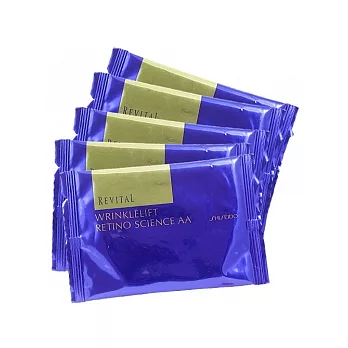 SHISEIDO 資生堂 莉薇特麗 除皺精華眼膜AA(無盒版)*5