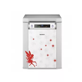 【ECO World 】進口壁貼-月夜精靈(紅色款)