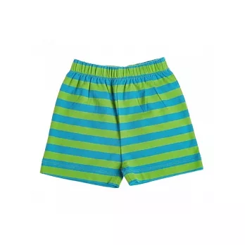 瑞典Lipfish可愛條紋小短褲 (藍綠條紋 / 3~4歲)
