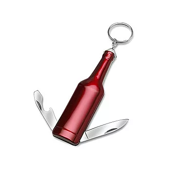 《VOYAGER》酒瓶開瓶器鑰匙圈(紅)