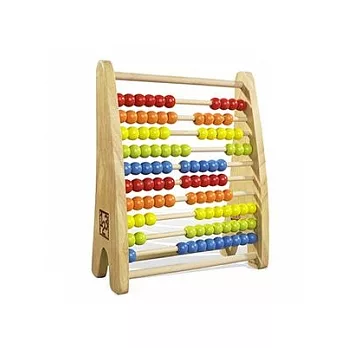 德國Hape愛傑卡 彩虹珠算架