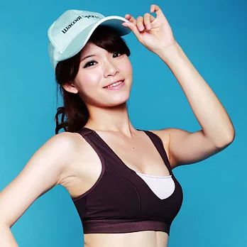 【華歌爾】單車運動內衣 A-D罩杯(能量紫)_B罩杯-L(AB75)