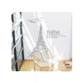 【ORIENTAL創意壁貼】La Tour - Eiffel(白色)
