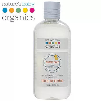 美國Nature’s Baby自然寶貝-柔潤絲滑泡泡露(濃郁香橙)