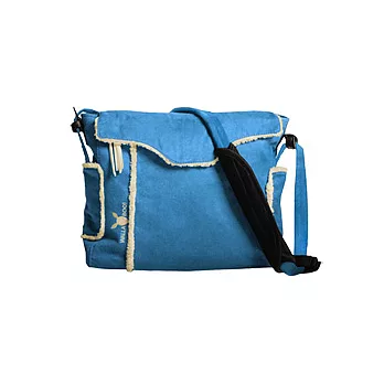 荷蘭 wallaboo changingbag 個性媽咪斜背包-天空藍