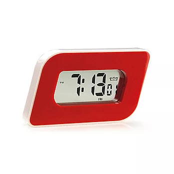 《VOYAGER》Tilt 桌型鬧時鐘(紅)