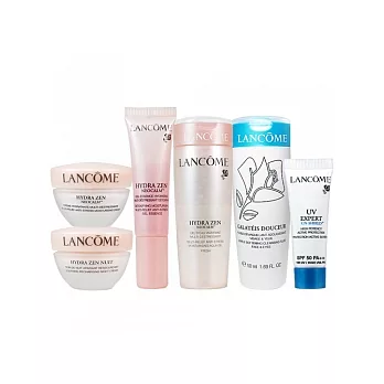 LANCOME 蘭蔻 超水妍舒緩保濕六件組