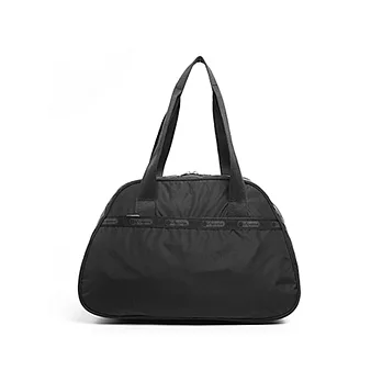 LeSportsac 時尚保齡球側背包-基本黑(黑邊)