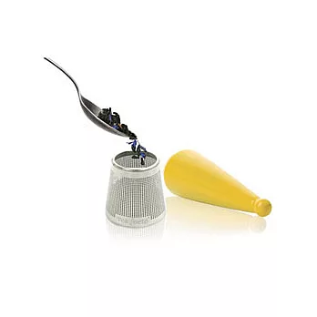 Tea Forte 露思錐型茶葉濾器 (鵝黃) Luci Loose Tea Infuser
